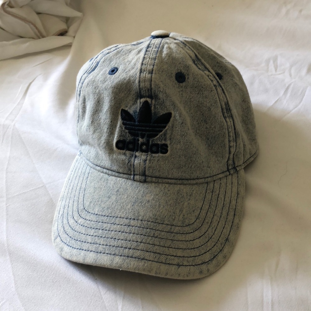Adidas washes denim cap